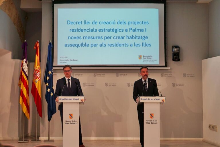 Presentación de las medidas tras el Consell de Govern.