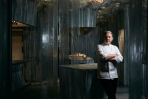 Albert Adri&aacute; en su restaurante Enigma