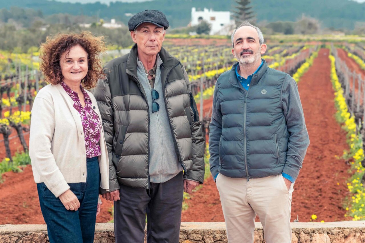 Stella González, Joan Riera y Álvaro Pérez.