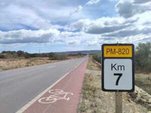 Carretera de Formentera.
