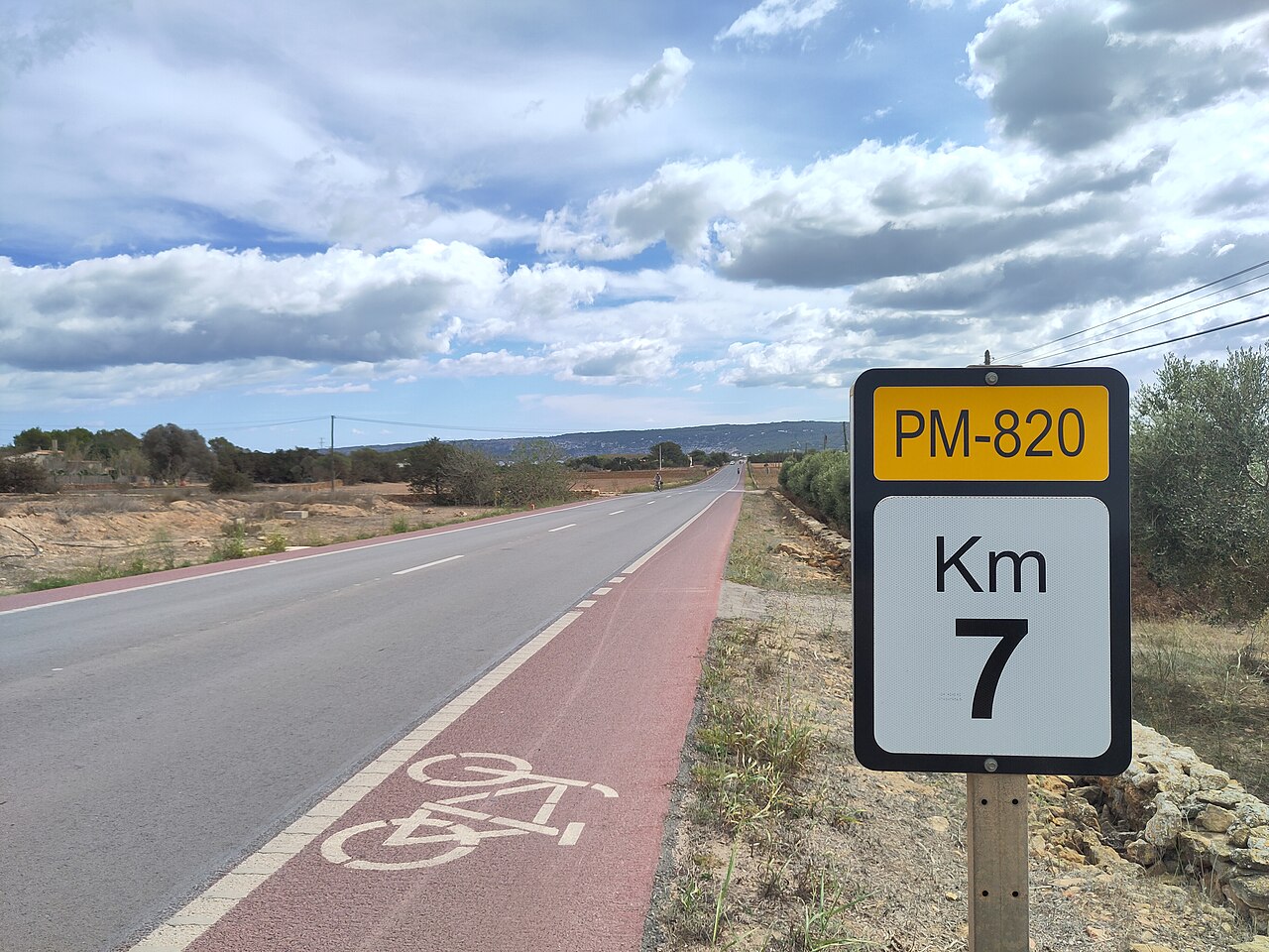 Carretera de Formentera.