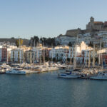 Dársena poniente del puerto de Ibiza