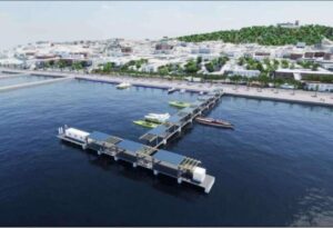 Pantal&aacute;n de la Cuarentena en el Puerto de Palma, (Foto APB)