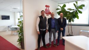 Rub&eacute;n Sousa, Josep Antoni Escandell y Antoni David T&eacute;llez.