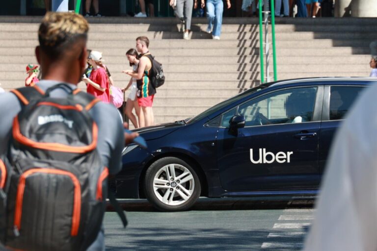 Uber en la ciudad