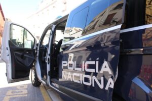 Veh&iacute;culo de la Polic&iacute;a Nacional.