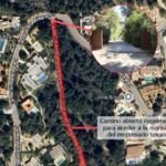 El vial autorizado para la mansión del “rey del fracking” en Ibiza atraviesa una zona verde y un torrente
