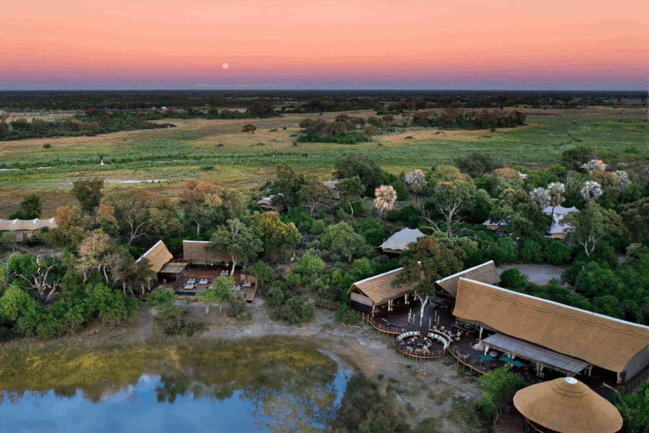 Atzaró Okavango en Botsuana, África Atzaró Okavango en Botsuana, África