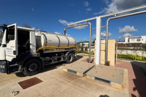 Dispensadores de agua desalada de Abaqua