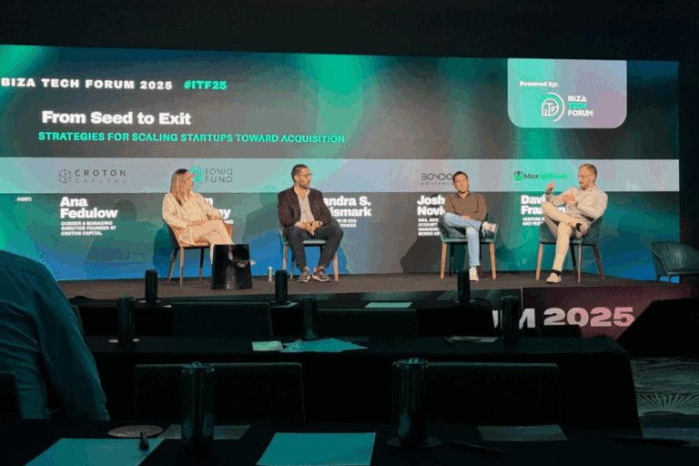 Uno de los paneles de la III edición de Ibiza Tech Forum