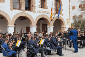 La Banda Municipal de Santa Eul&agrave;ria. Archivo.