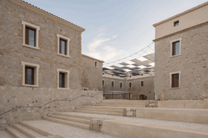 Parador de Ibiza. Imagen de los arquitectos Lliso & Manzano-Monís en X.