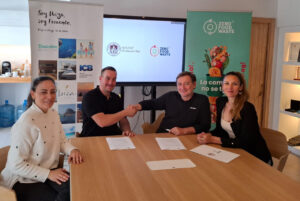 Firma del convenio con proyecto Zero Food Waste