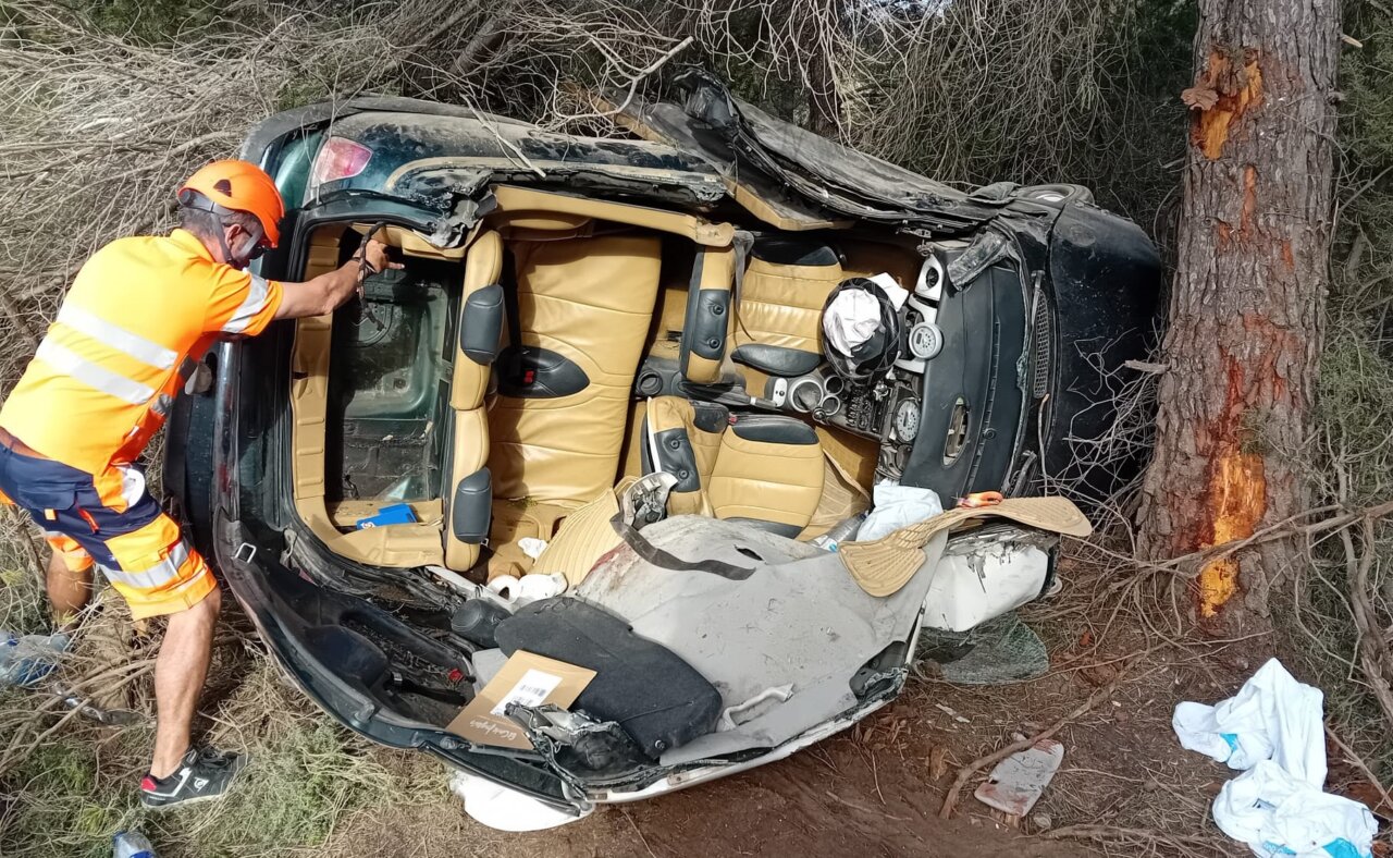 auto chocado