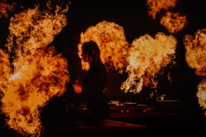 Sara Landry en su show ETERNALISM