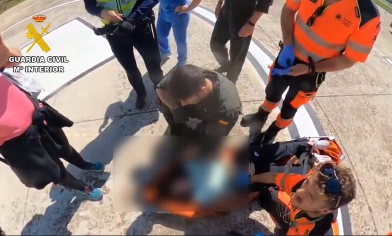 Sucesos. La Guardia Civil salva la vida a una niña que sufrió un shock anafiláctico en una excursión escolar