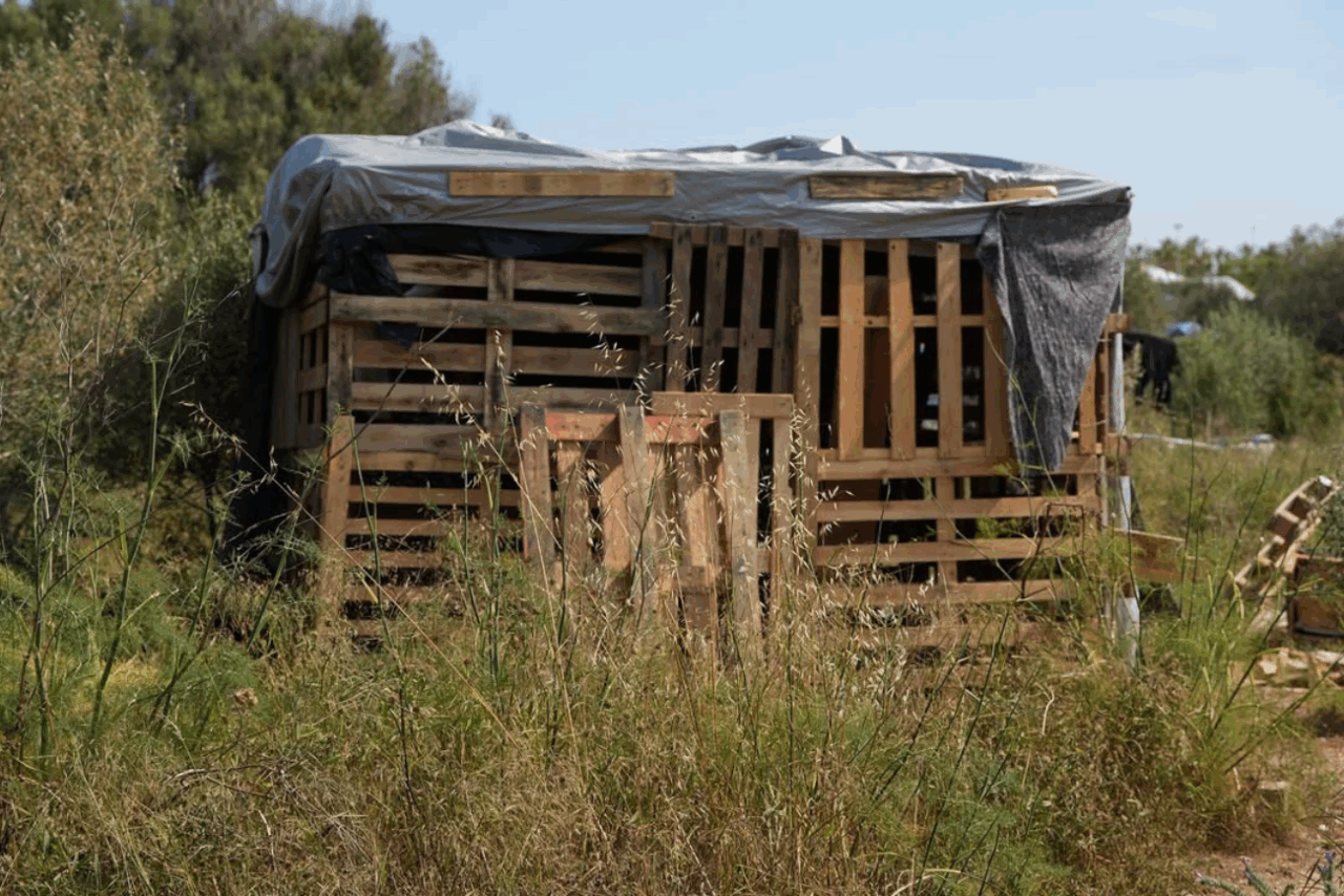 Asentamiento en la zona de Sa Joveri (Foto @policiaeivissa) (3)