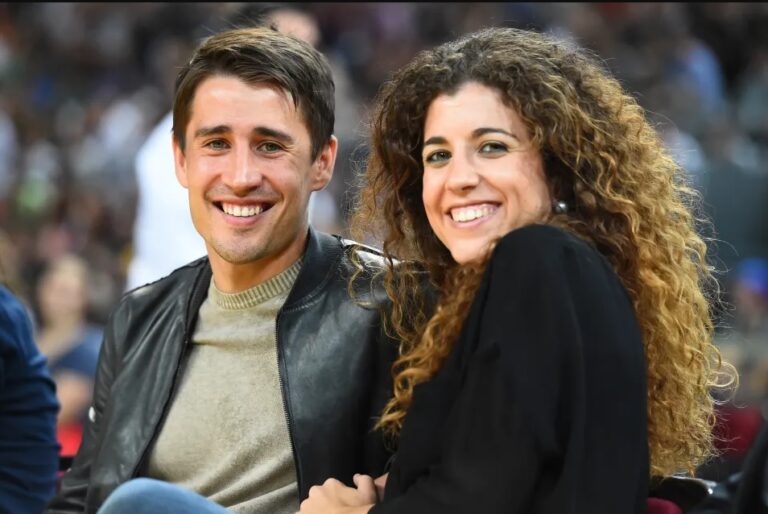 Bojan junto a Blanca Cusiné, su expareja