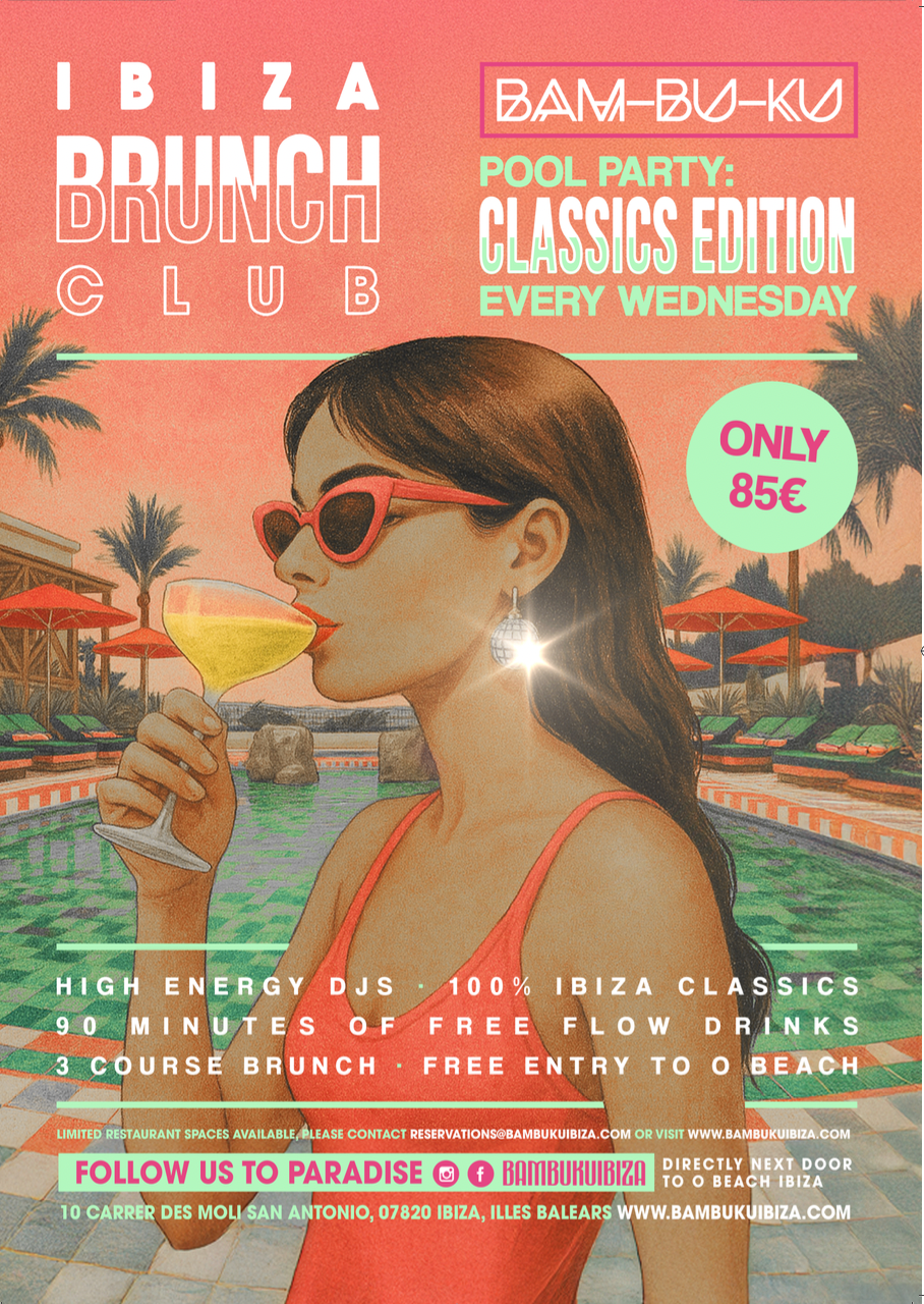 Cartel de Ibiza Brunch Club Cartel de Ibiza Brunch Club