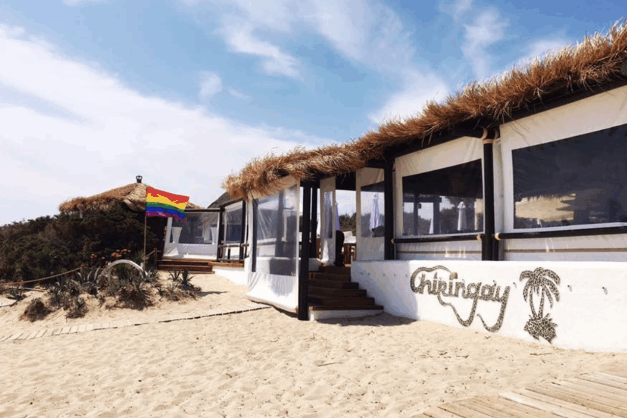 Chiringay en Playa de Es Cavallet