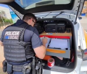 Controles de la Policia Local de Sant Joan