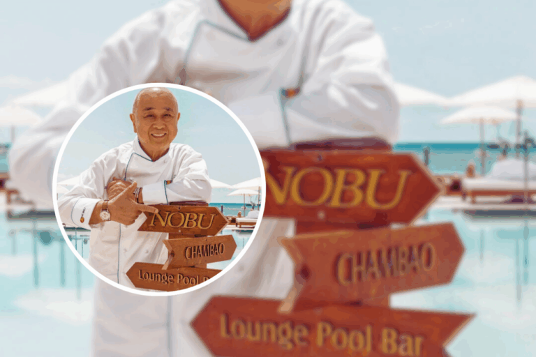 El chef japonés Nobu Matsuhisa