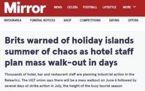 Publicaci&oacute;n en The Mirror.