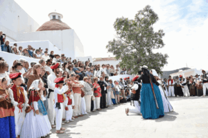 Fiestas de Mayo en Santa Eularia. Archivo.