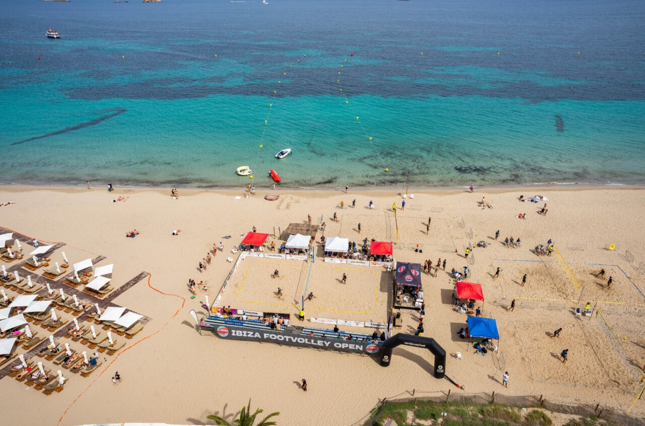 Liga Nacional de Footvolley Costa Adeje en 2024. Archivo. Liga Nacional de Footvolley Costa Adeje en 2024. Archivo.