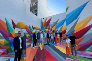 Inauguración Okuda Foto Ayuntamiento