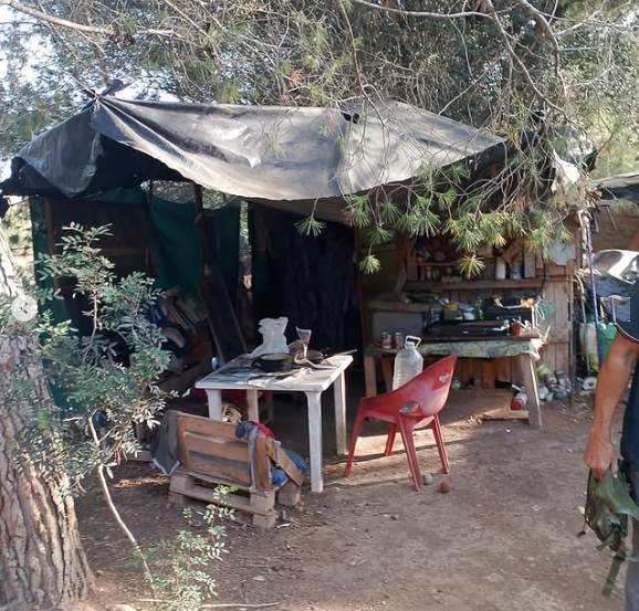 La Policía Local de Ibiza interviene Can Palau de Baix por un riesgo de incendio La Policía Local de Ibiza interviene Can Palau de Baix por un riesgo de incendio