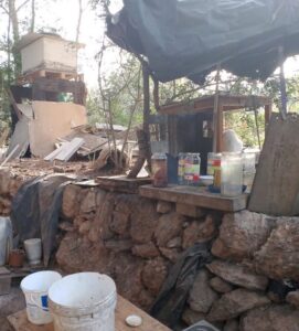 La Polic&iacute;a Local de Ibiza interviene Can Palau de Baix por un riesgo de incendio