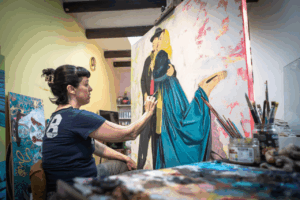 La artista ibicenca Aída Miró