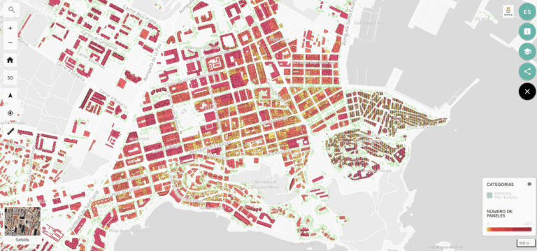 Mapa Solar Eivissa