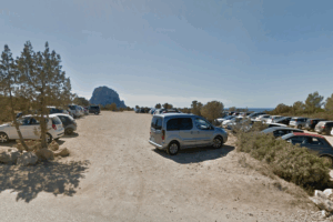 Parking en Cala D'hort