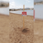 Playa cerrada en Ibiza