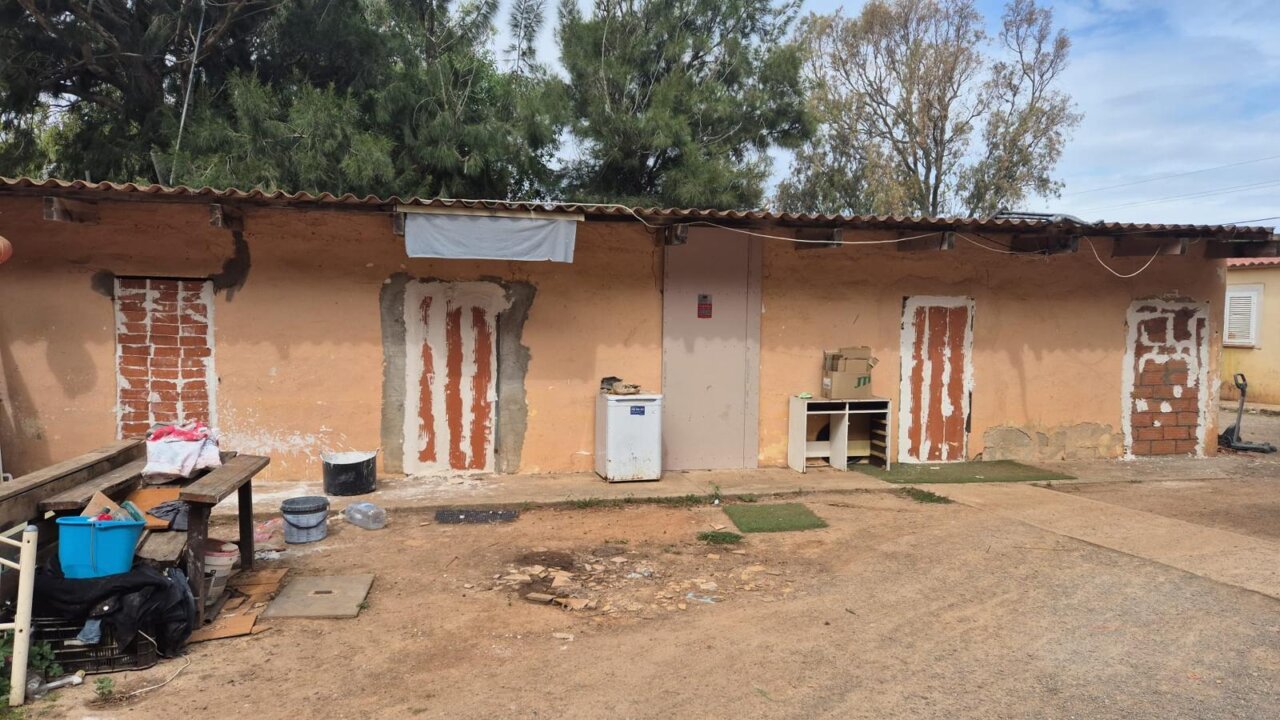 Puertas tapiadas en Punta Arabí Puertas tapiadas en Punta Arabí