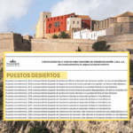 Puestos desiertos en la convocatoria de Paradores en Ibiza