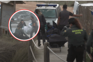 Traslado de un cuerpo en Formentera. Archivo.