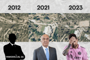 Tres momentos de la villa de Messi