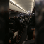 Vuelo de Reino Unido a Ibiza (Foto clip de video de TikTok)