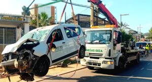 Estado en el que qued&oacute; el veh&iacute;culo que arroll&oacute; al peat&oacute;n.