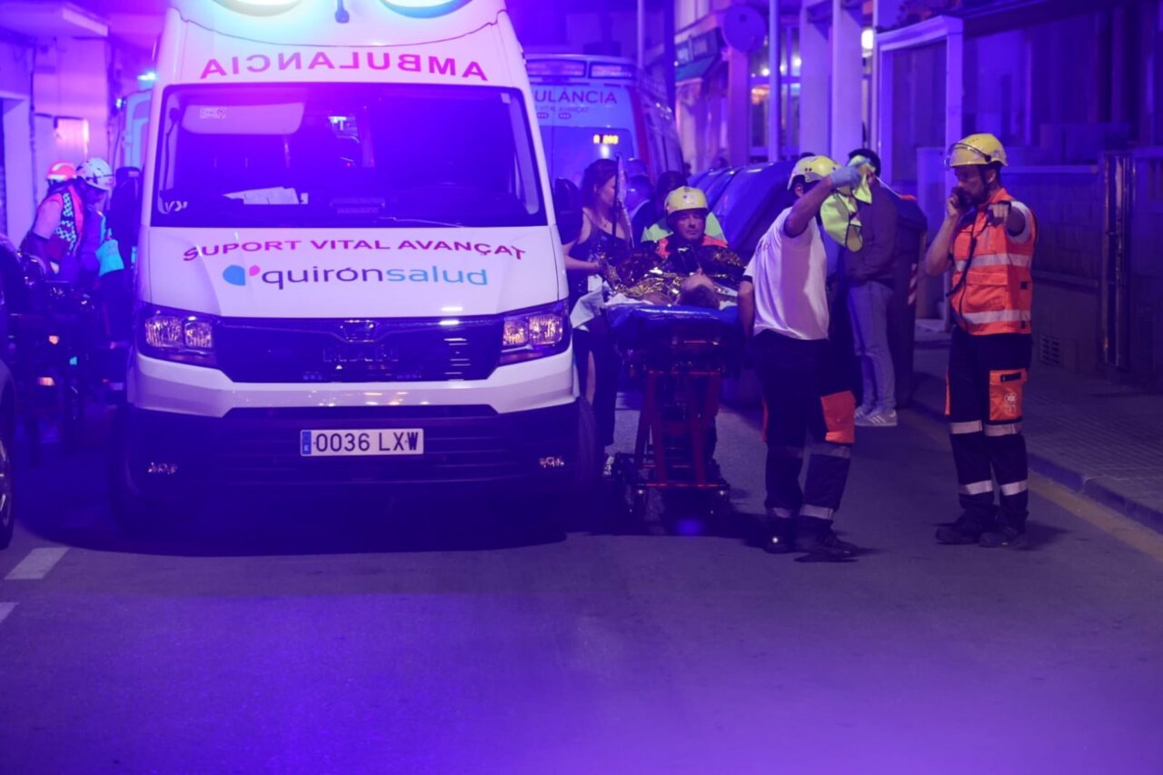 AMP. Sucesos. Al menos cinco heridos, dos de ellos graves, en un atropello múltiple en Palma