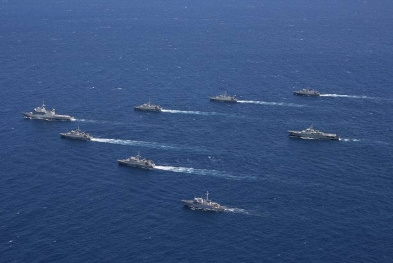 Más de 500 soldados de países de la OTAN participan en unas maniobras de guerra de minas en el mar Balear