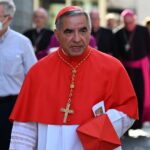 El cardenal Angelo Becciu en una fotografía de archivo