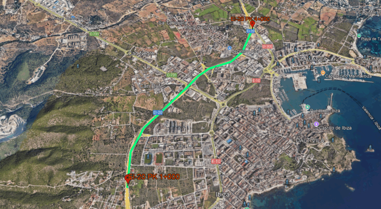 mapa talls EI20