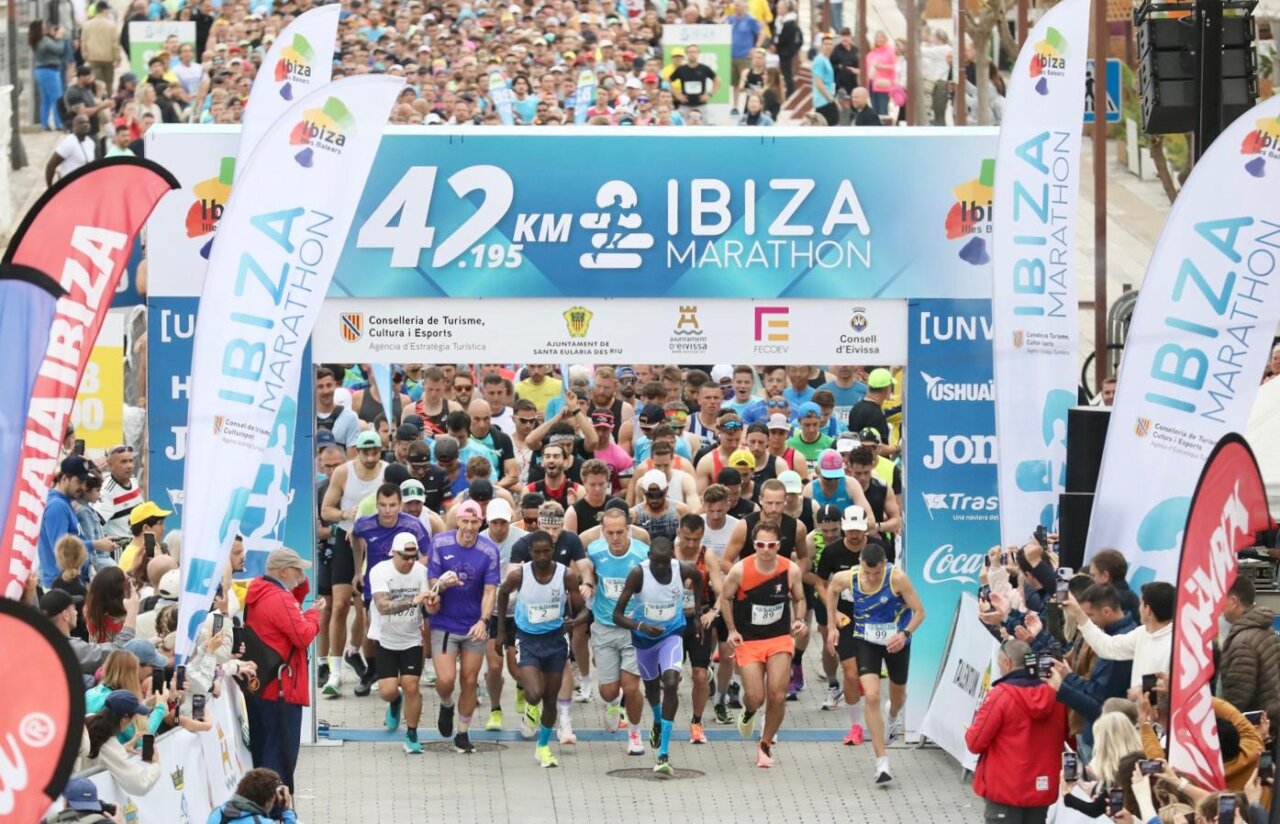 salida maratón santa eulària ibiza marathon salida maratón santa eulària ibiza marathon