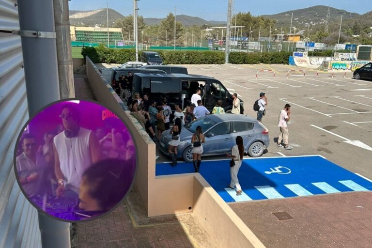 Blanche en Lío Ibiza.