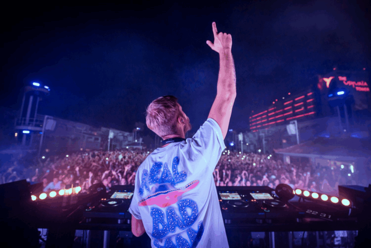 Calvin Harris en Ushuaïa Ibiza. Archivo
