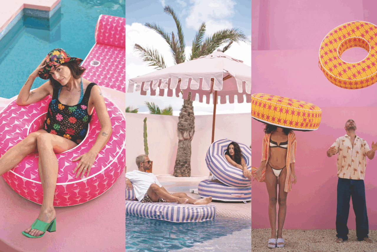 Campaña de lanzamiento de los hinchables de piscina de CANACANA Design by Diego Calvo